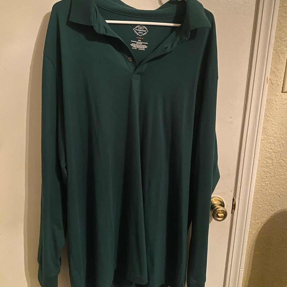 Men's Green Polo Shirt